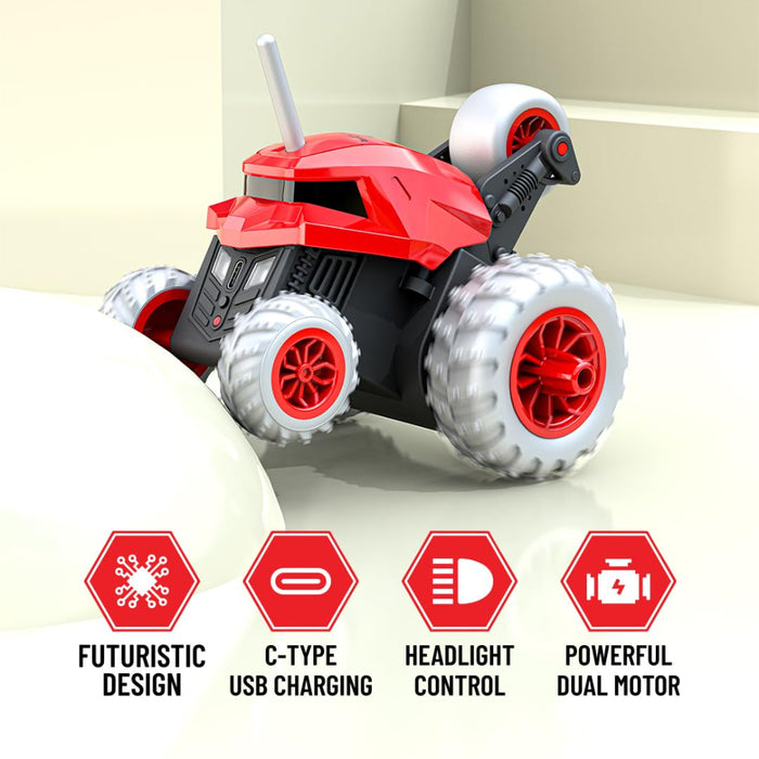 Mirana Warrior 360 Degree Rotating Stunt RC Car-RC Toys-Mirana-Toycra