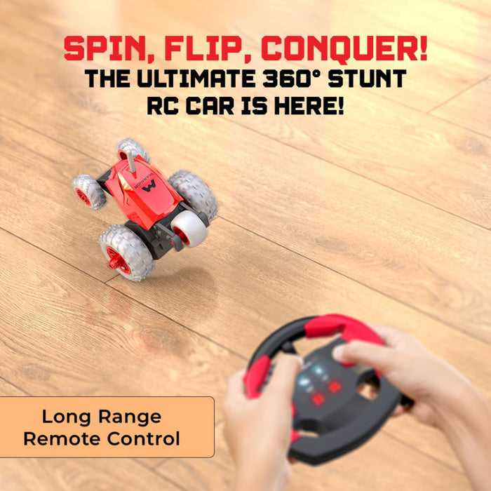 Mirana Warrior 360 Degree Rotating Stunt RC Car-RC Toys-Mirana-Toycra