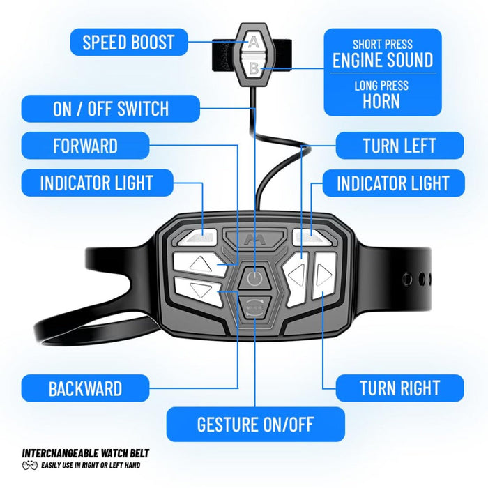 Mirana Watch Control Tracer RC Car-RC Toys-Mirana-Toycra