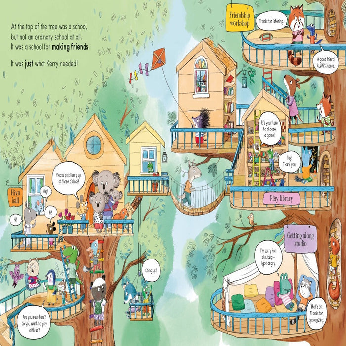 Miss Molly's School Of Making Friends-Board Book-usb-Toycra