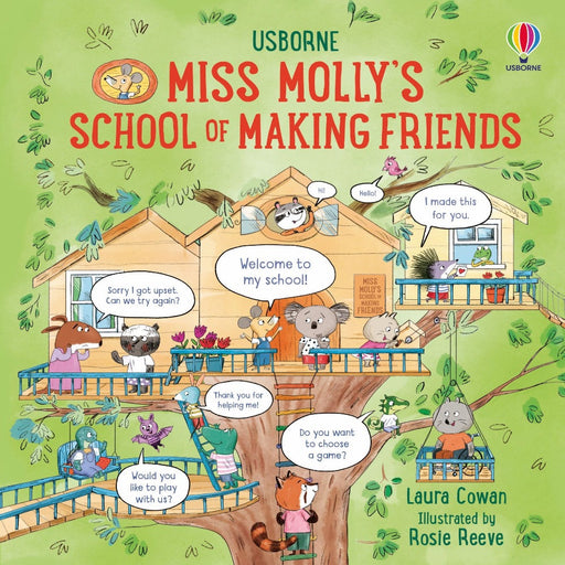 Miss Molly's School Of Making Friends-Board Book-usb-Toycra