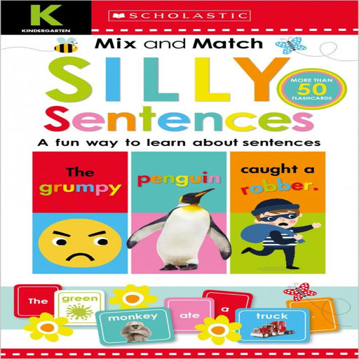 Mix & Match Silly Sentences Kindergarten Book-Activity Books-Sch-Toycra