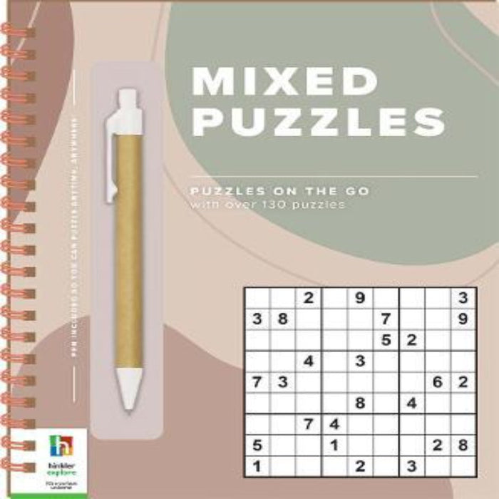 Mixed Puzzles Puzzles On The Go-Activity Books-SBC-Toycra