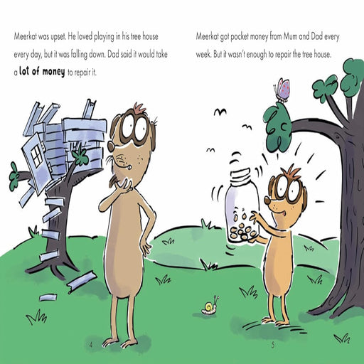 Money Matters : Meerkat Earns Money-Story Books-Hi-Toycra