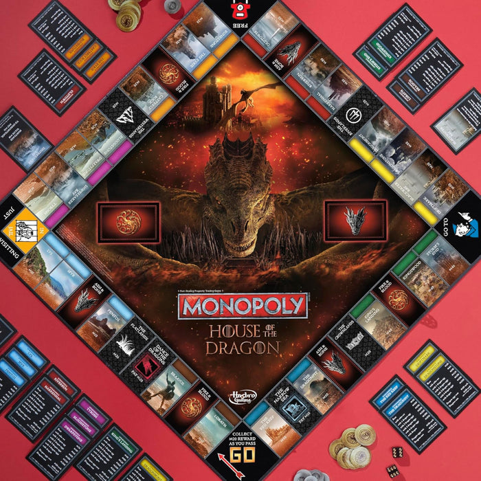Monopoly House of The Dragon Edition Board Game-Board Games-Hasbro-Toycra
