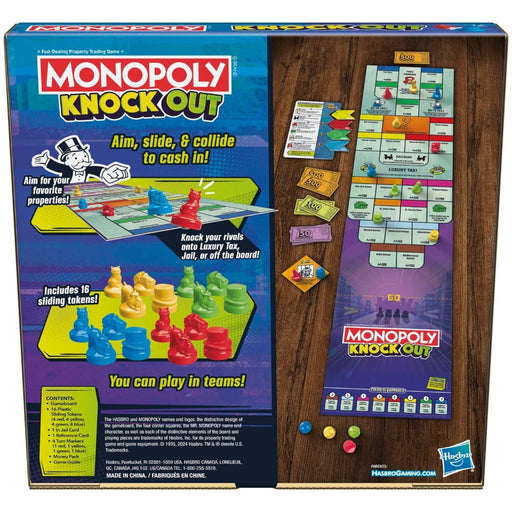 Monopoly Knockout Family Party Game-Board Games-Hasbro-Toycra