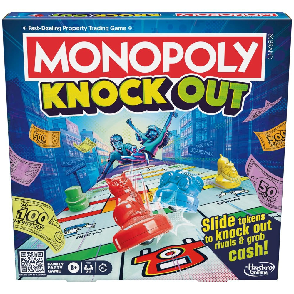 Monopoly Knockout Family Party Game — Toycra