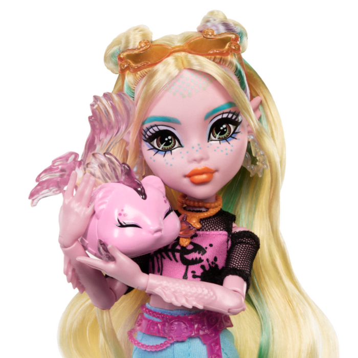 Monster High Lagoona Blue Fashion Doll With Pet Neptuna And Accessories-Dolls-Mattel-Toycra