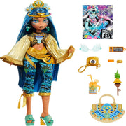 Monster High Monster Fest Cleo De Nile Fashion Doll With Festival Outfit, Band Poster And Accessories