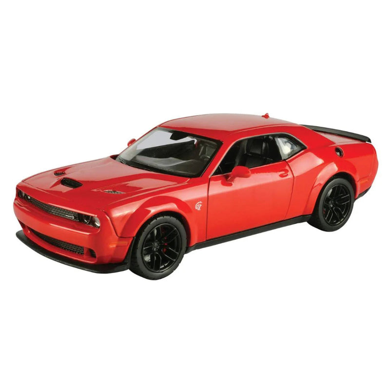 MotorMax 2018 Dodge Challenger SRT Hellcat Wide-Body Red 1:24 Scale Diecast Model