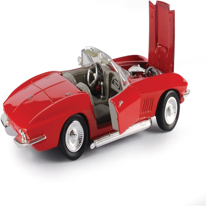 Motormax 1:24 Scale 1967 Chevy Corvette Red