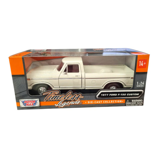 Motormax 1/24 Scale 1977 Ford F-150 Custom Diecast Model-Vehicles-Motormax-Toycra
