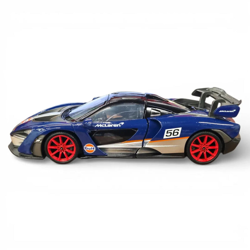 Motormax 1/24 Scale GT Racing – Mclaren Senna Gulf Series Diecast Scale Model