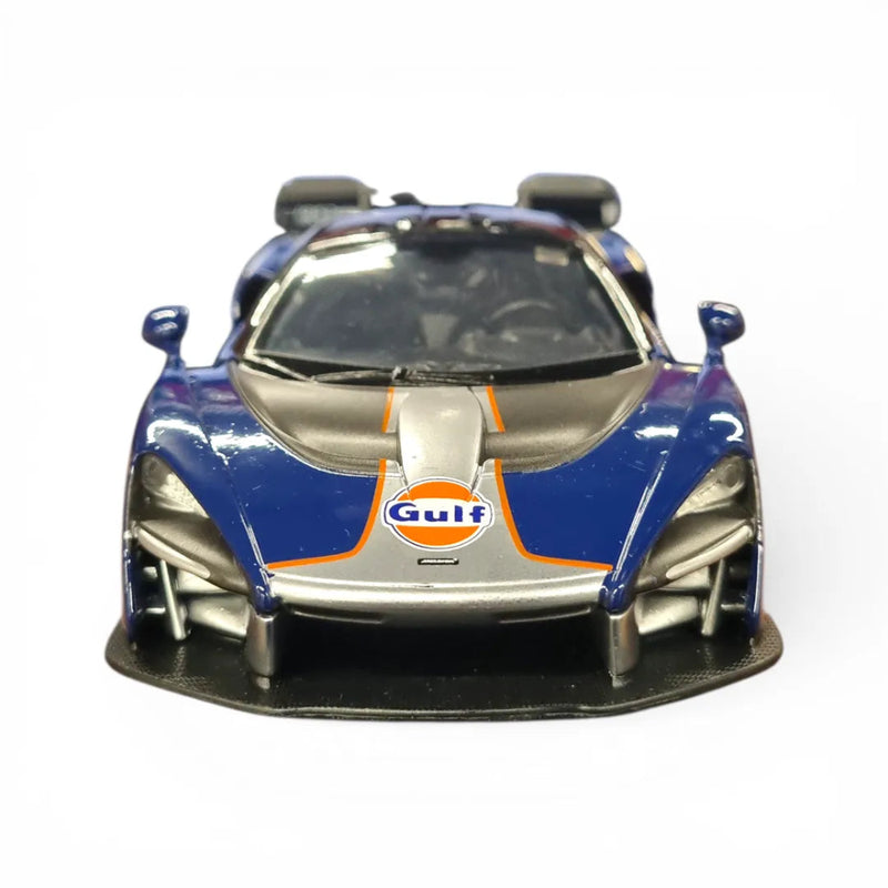 Motormax 1/24 Scale GT Racing – Mclaren Senna Gulf Series Diecast Scale Model