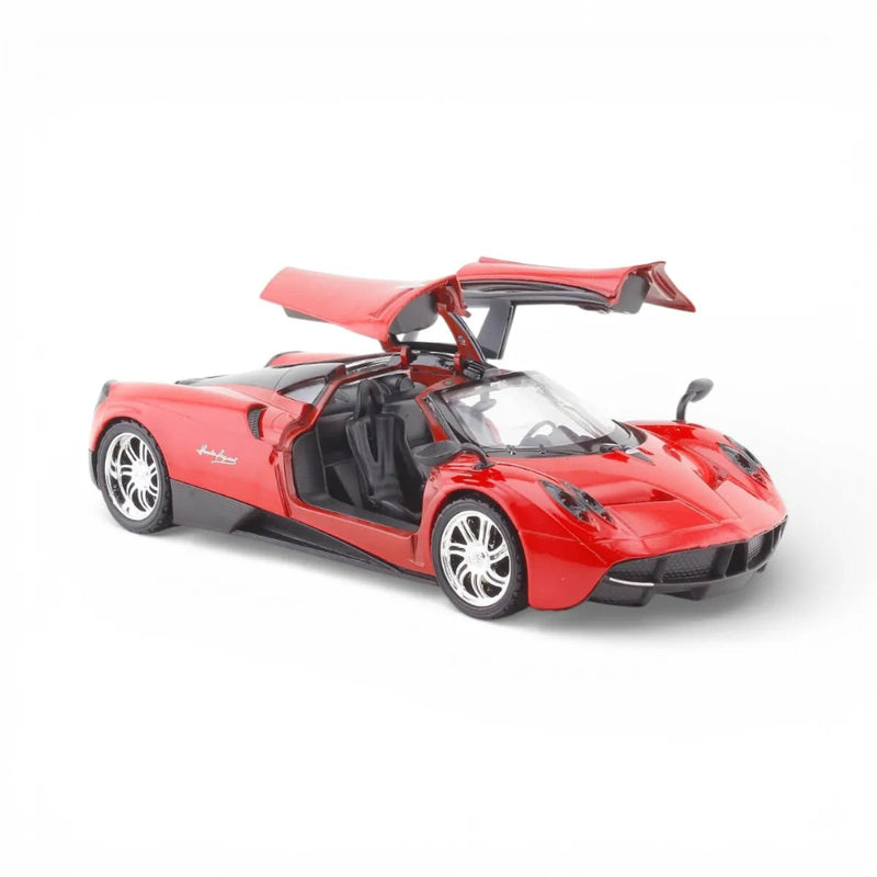 Motormax 1/24 Scale Pagani Huayra Diecast Scale Model (Red)