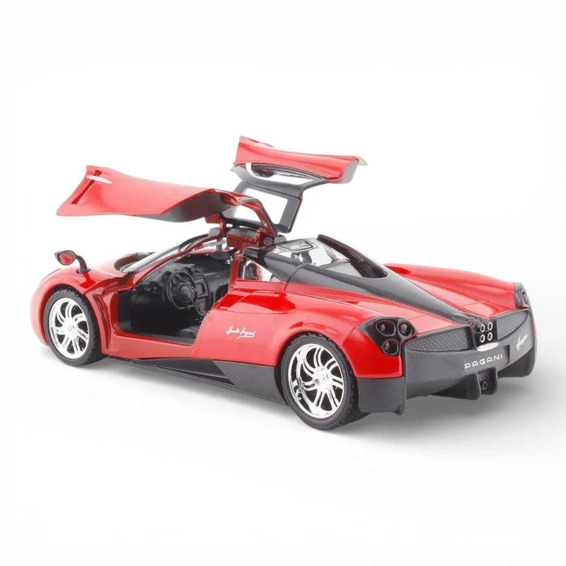 Motormax 1/24 Scale Pagani Huayra Diecast Scale Model (Red)