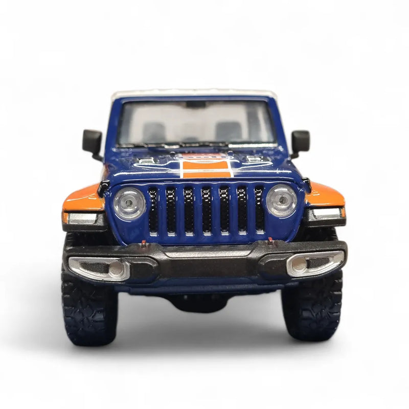 Motormax 1/27 Scale 2021 Jeep Gladiator Rubicon with Gulf Livery Diecast Scale Model
