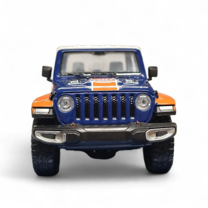 Motormax 1/27 Scale 2021 Jeep Gladiator Rubicon with Gulf Livery Diecast Scale Model-Vehicles-Motormax-Toycra