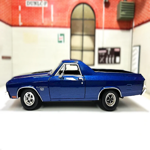 Motormax 1970 Chevrolet El Camino SS 396 Dark Blue-Vehicles-Motormax-Toycra