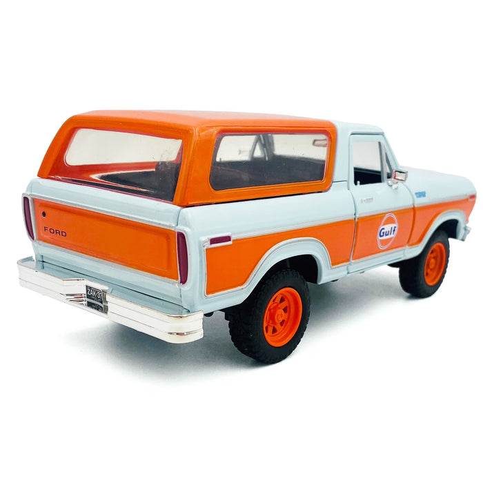 Motormax 79662GULF 1978 Ford Bronco-Vehicles-Motormax-Toycra