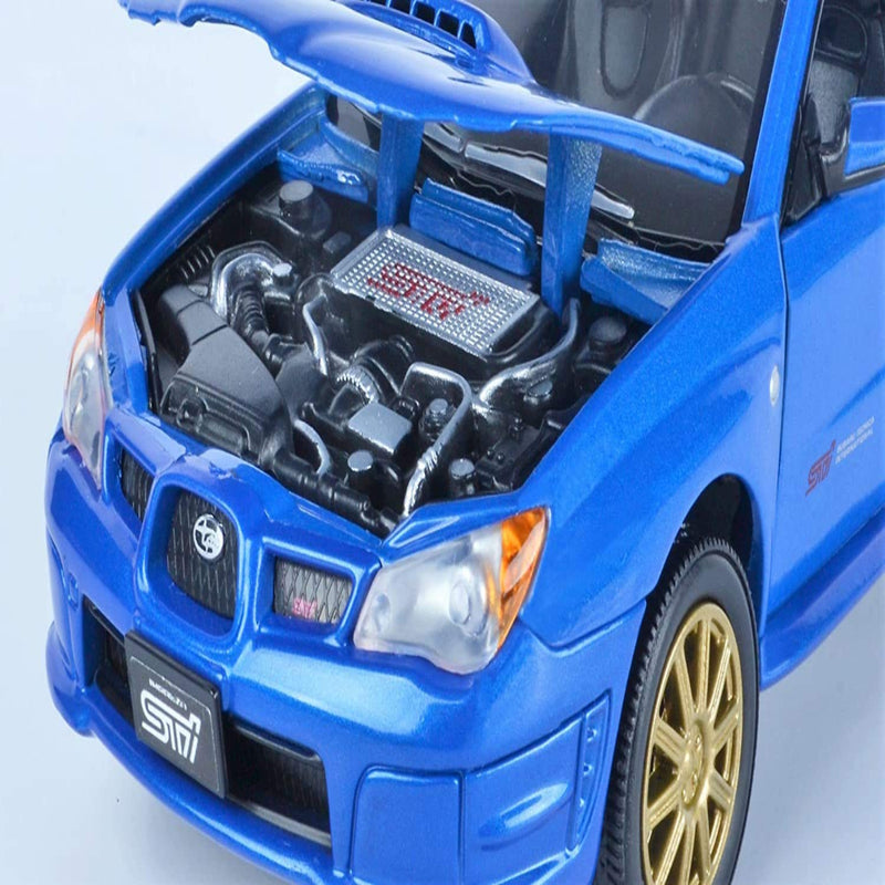 Motormax Metal 1/24 Scale Model Compatible with Subaru Impreza WRX STI