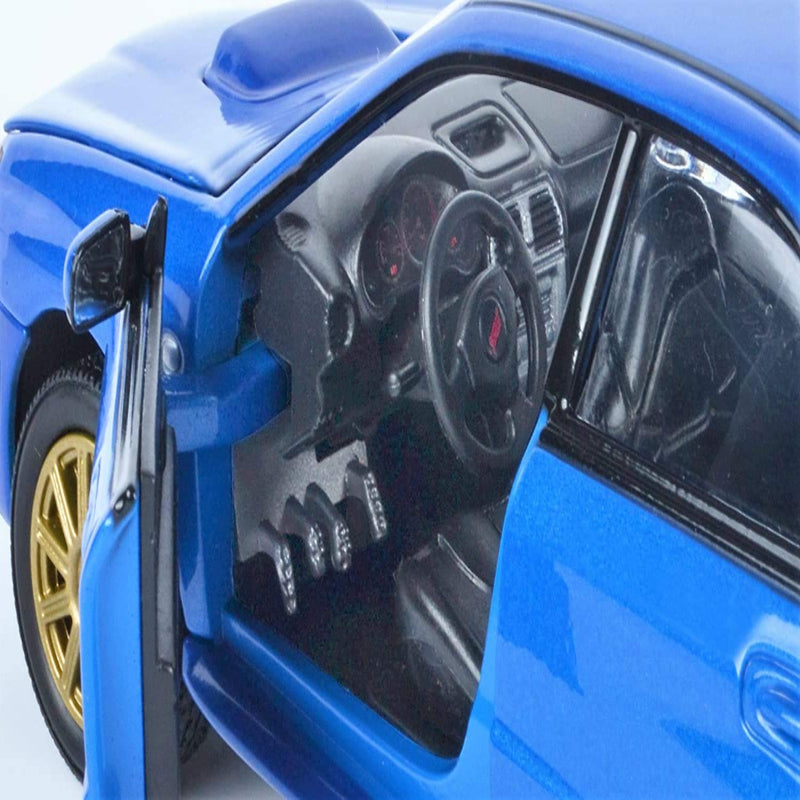 Motormax Metal 1/24 Scale Model Compatible with Subaru Impreza WRX STI