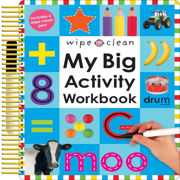 My Big Activity Workbook-Activity Books-Priddy Books-Toycra