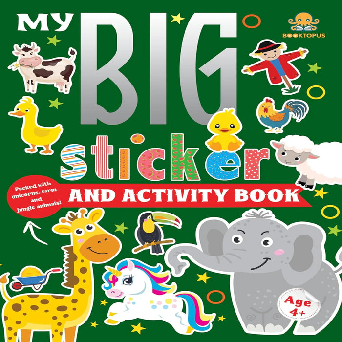 My Big Sticker And Activity Books-Activity Books-Booktopus-Toycra