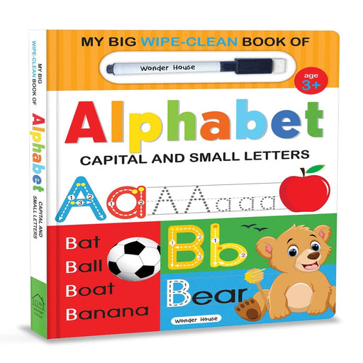 My Big Wipe And Clean Book of Alphabet-Activity Books-WH-Toycra