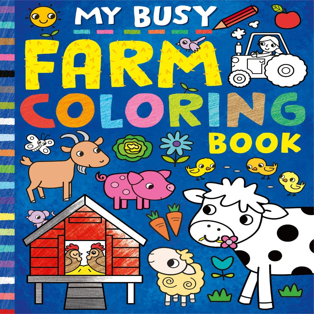 My Busy Farm Coloring Book — Toycra