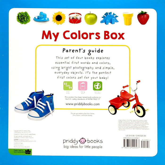 My Colors Box-Board Book-Priddy Books-Toycra