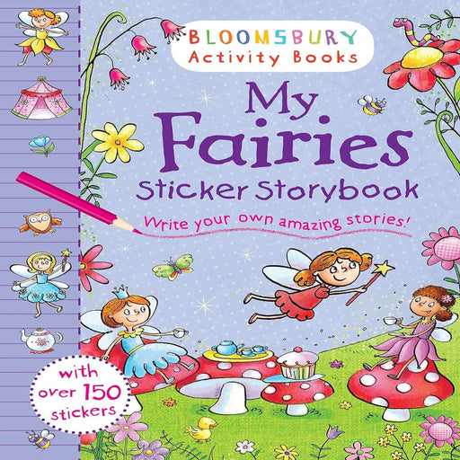 My Fairies Sticker Story Book-Activity Books-Bl-Toycra
