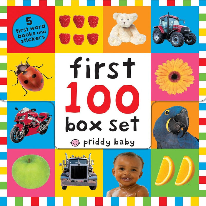 My First 100 Box Set-Picture Book-Priddy Books-Toycra