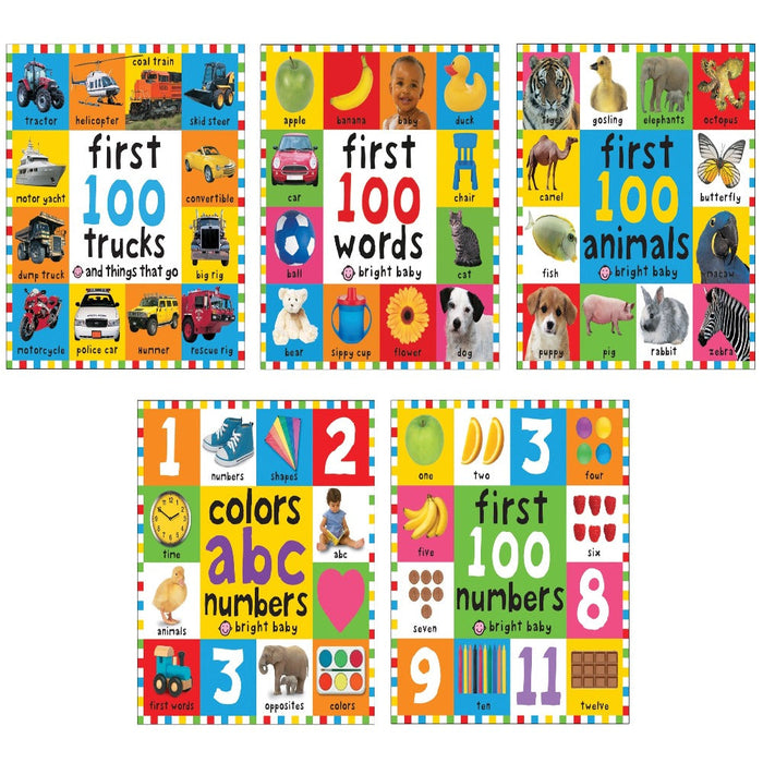 My First 100 Box Set-Picture Book-Priddy Books-Toycra