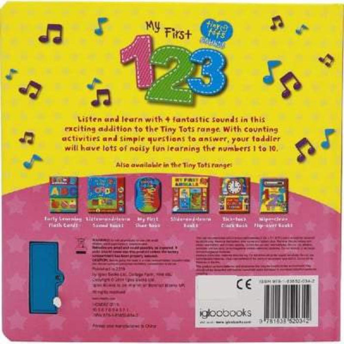 My First 123 tiny tots Sounds-Activity Books-Pp-Toycra