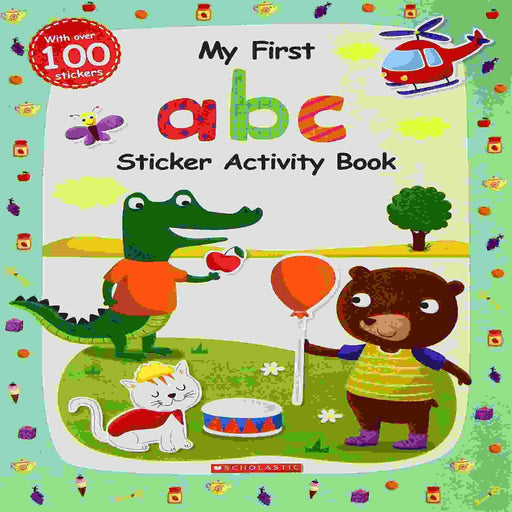 My First ABC Sticker Activity Book-Sticker Book-Sch-Toycra