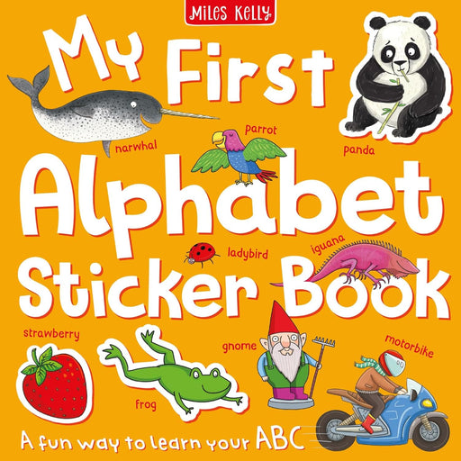 My First Alphabet Sticker Book-Sticker Book-SBC-Toycra