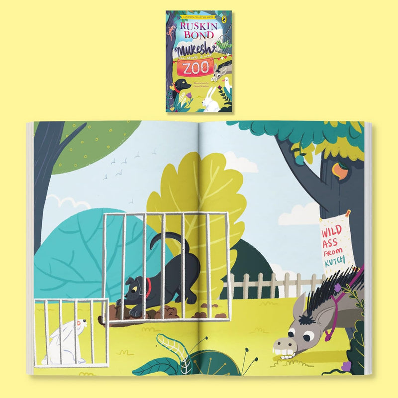 My First Animal Stories With Ruskin Bond Boxset (Set of 4 Books )- (Age : 6 Years+)