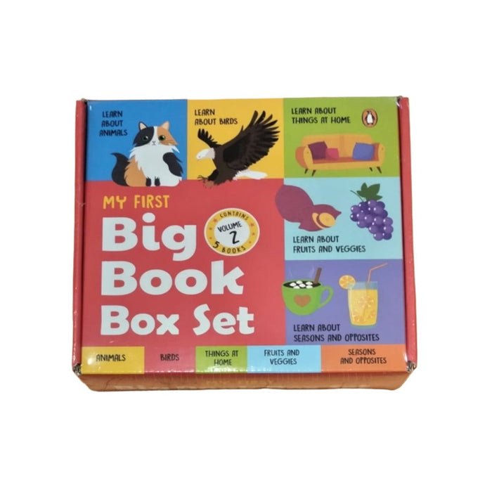 My First Big Book Box Set-Board Book-Prh-Toycra