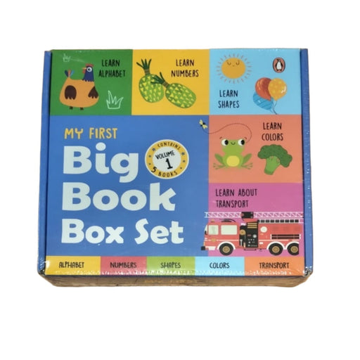 My First Big Book Box Set-Board Book-Prh-Toycra
