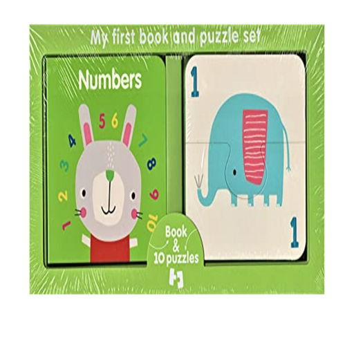My First Book And Puzzle Set-Board Book-Toycra Books-Toycra