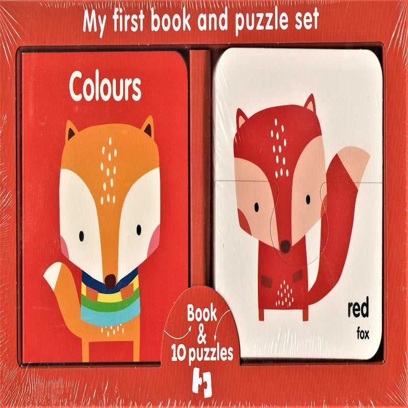 My First Book And Puzzle Set