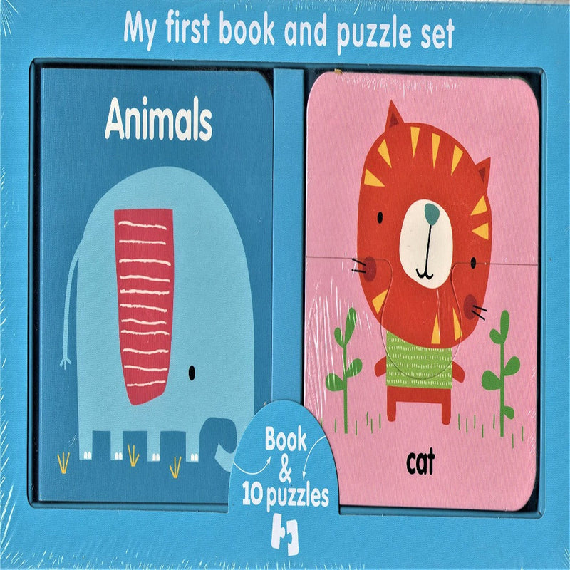 My First Book And Puzzle Set