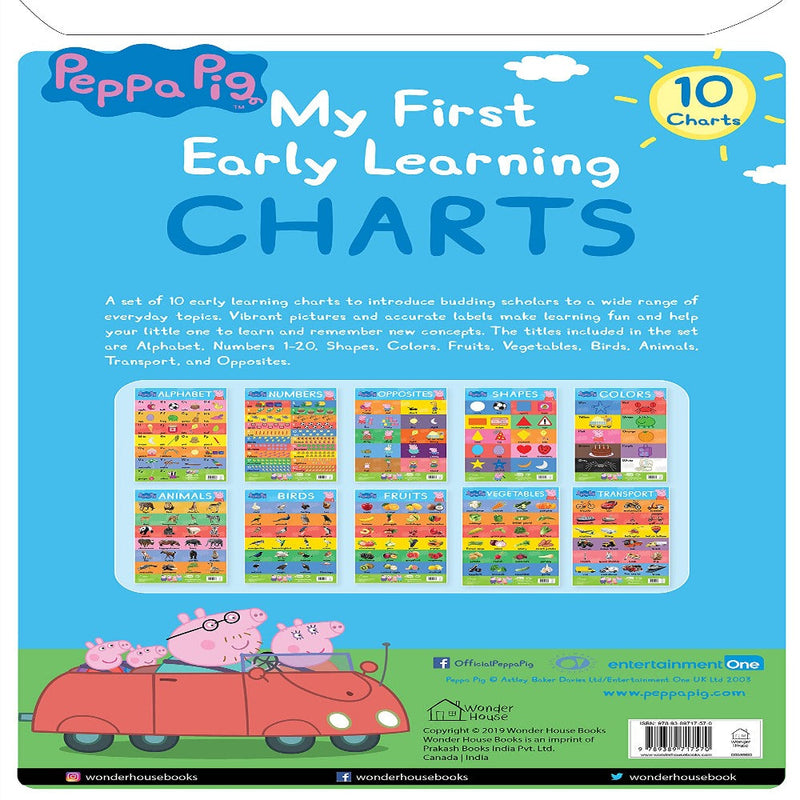My First Early Learning Charts (10 Charts)