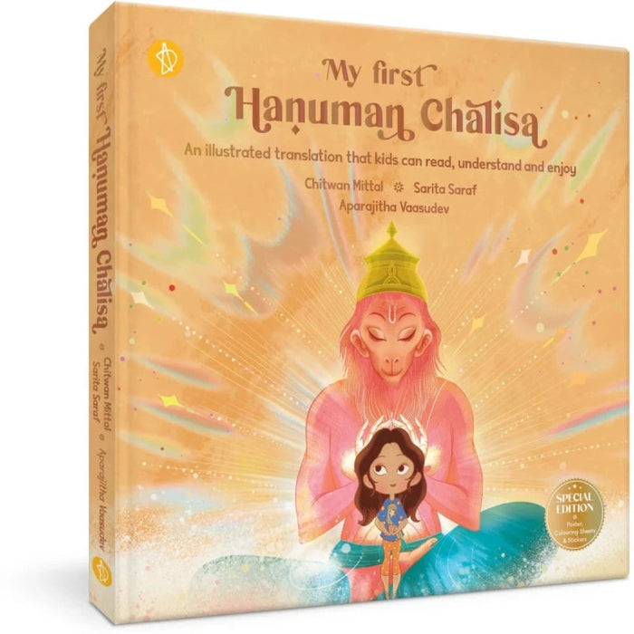 My First Hanuman Chalisa-Mythology Book-Adidev-Toycra