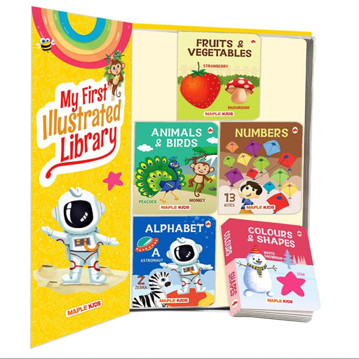 My First Illustrated Library Mini BoxSet-Board Book-Maple Kids-Toycra
