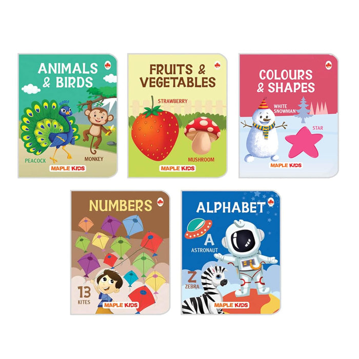 My First Illustrated Library Mini BoxSet-Board Book-Maple Kids-Toycra