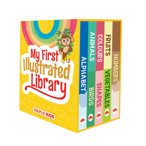 My First Illustrated Library Mini BoxSet-Board Book-Maple Kids-Toycra