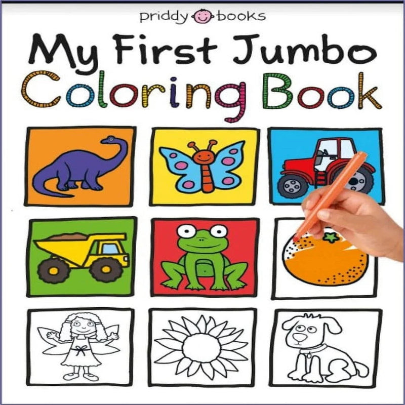 My First Jumbo Coloring Book