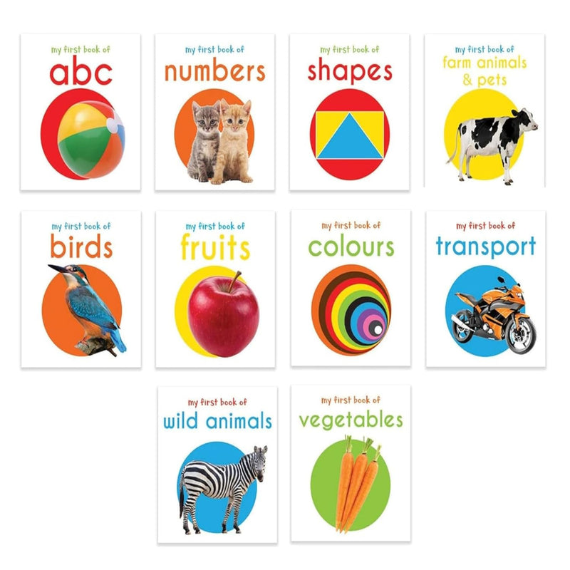 My First Library Books (Set Of 10 Books)